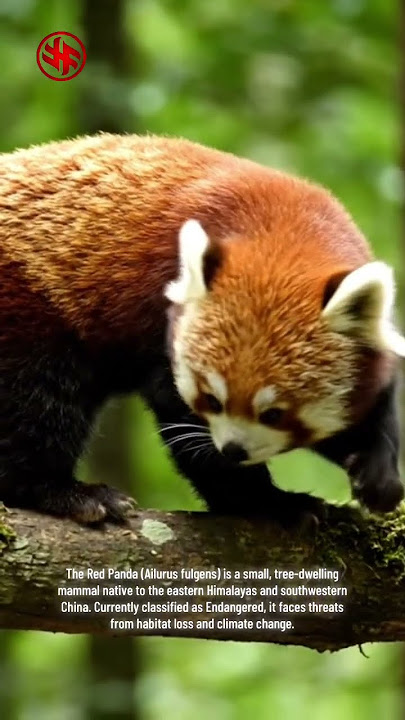 Red Panda - Endagered Species #panda #mammal