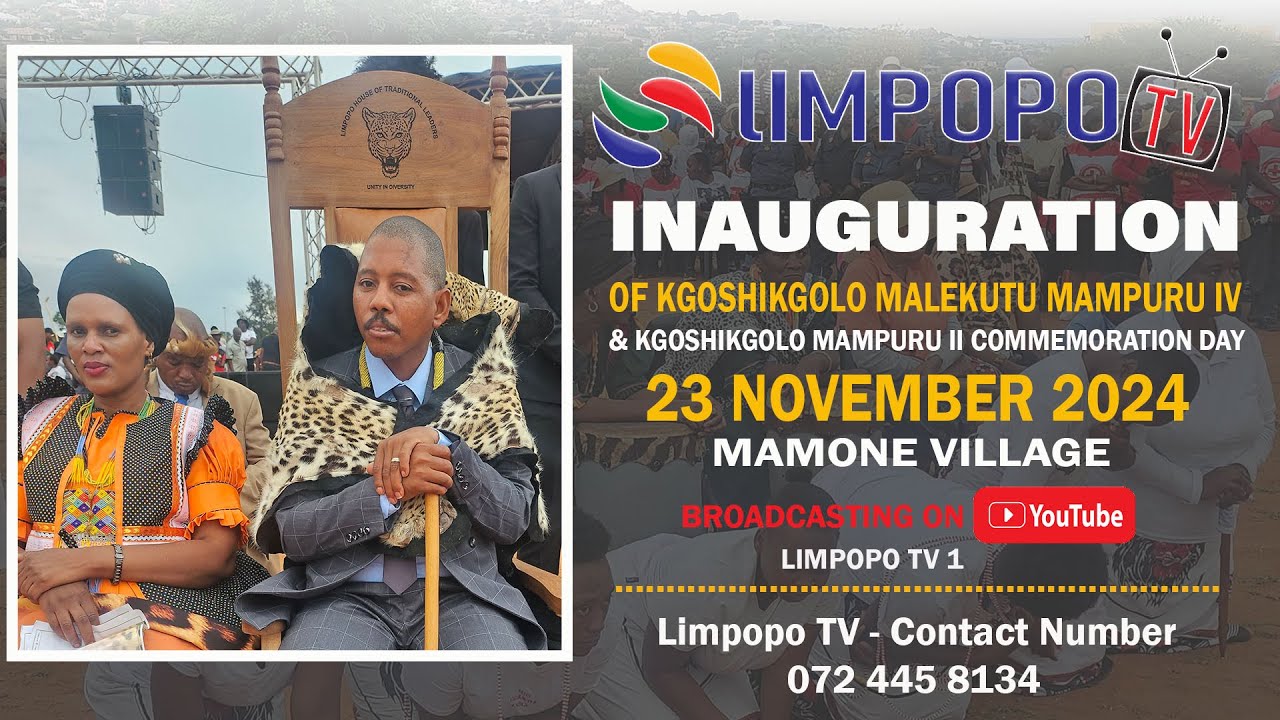 INAUGURATION OF KGOSHIKGOLO MALEKUTU MAMPURU IV