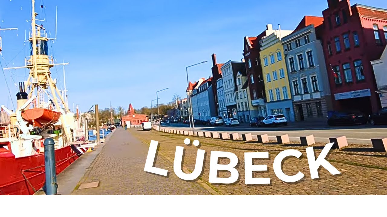 Spaziergang Walking Tour Lübeck 4K 2/24