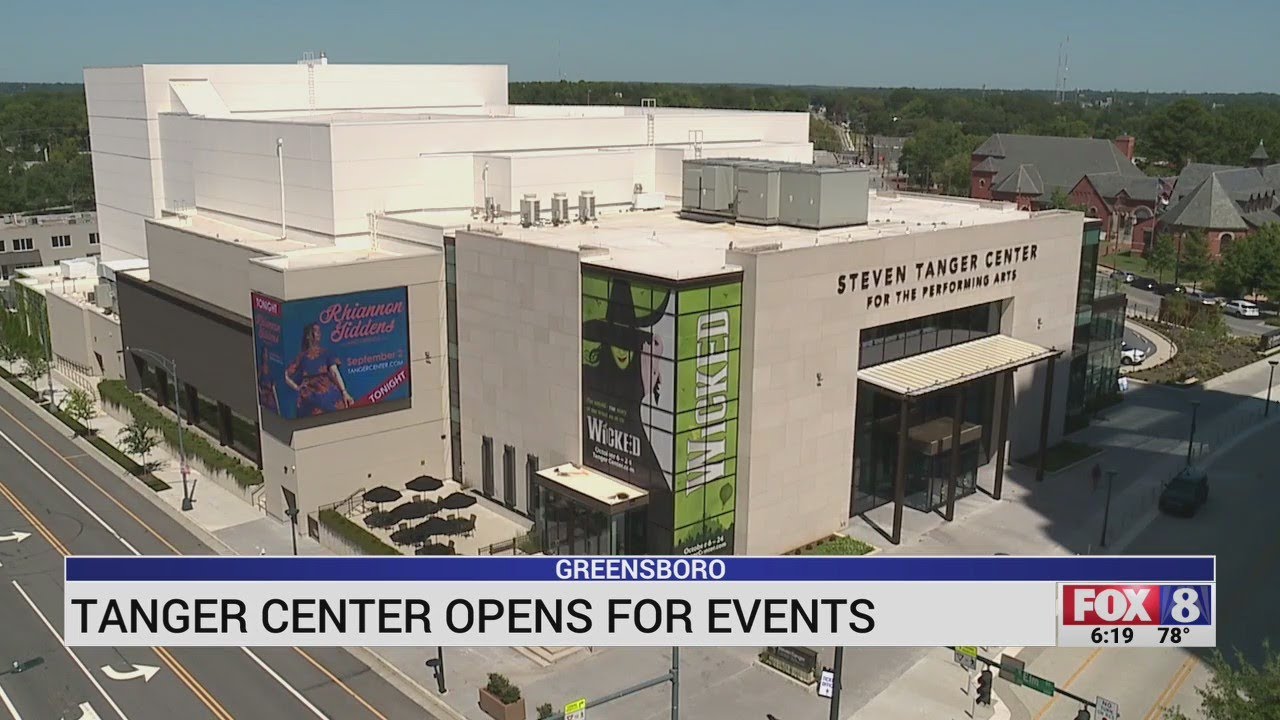 Steven Tanger Center for Performing Arts holds first performance YouTube