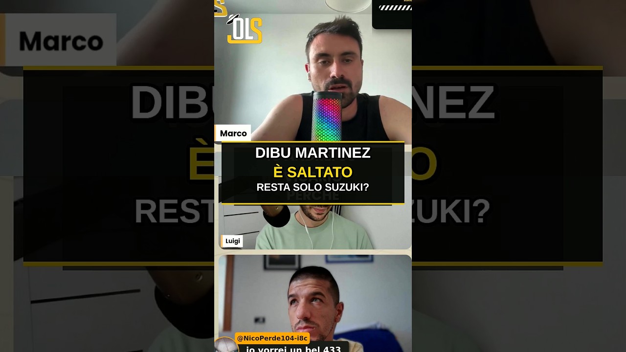 DIBU MARTINEZ saltato, chi tra VICARIO e SUZUKI? #juventus #calciomercato #shorts