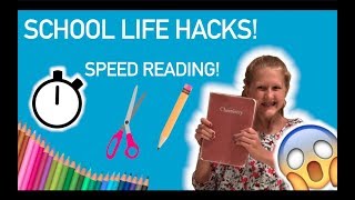School life hacks: how to read summer reading books fast