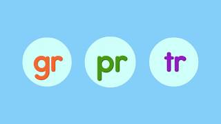 Phonics Chant┃gr · pr · tr ∥ Double Letter Consonants┃Spotlight on One Phonics