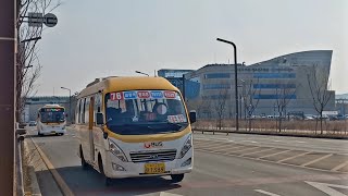 [수성여객] 화성시 마을버스 76번 (비행장입구.세류역 ↔ 반정아이파크4단지정문)