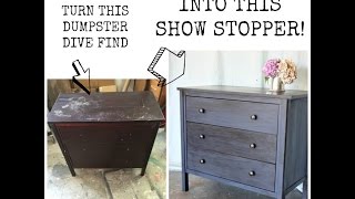 How to use Stain over Paint with CeCe Caldwell's all natural paints and stains
