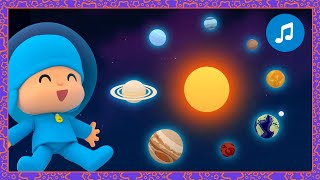 Video thumbnail of "🌍 Canción de planetas [El Sistema Solar] | Caricaturas, Dibujos Animados y Canciones Infantiles"