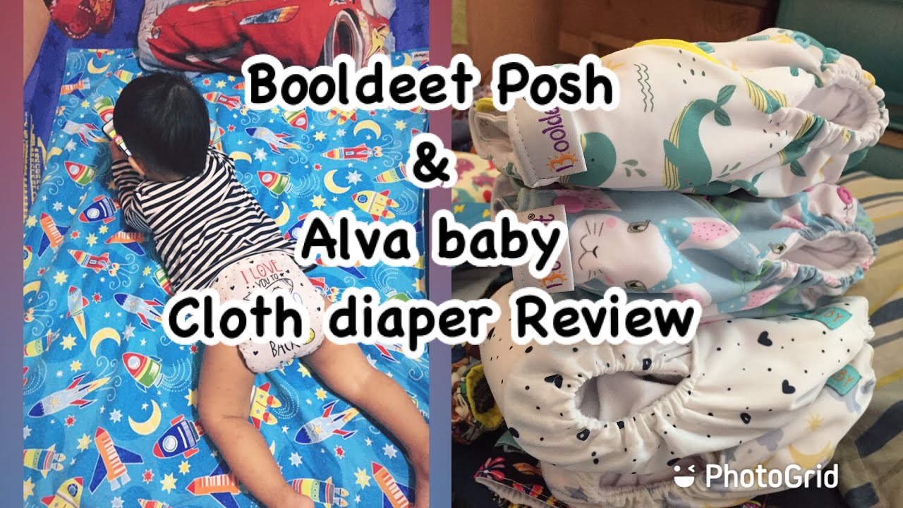 Booldeet Posh & Alva Baby Cloth Diaper review Tagalog 🇵🇭 YouTube