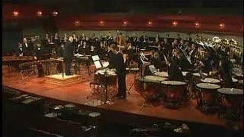 UNT Wind Symphony - Concerto for Percussion by Bru...