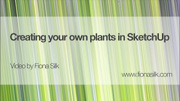 Creating custom 2D face-me plants in SketchUp