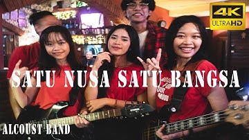 4K | Alcoust Band - Satu Nusa Satu Bangsa (National Anthem Cover) at The Orchard Bali | Live Version
