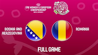 Bosnia and Herzegovina v Romania - Full Game