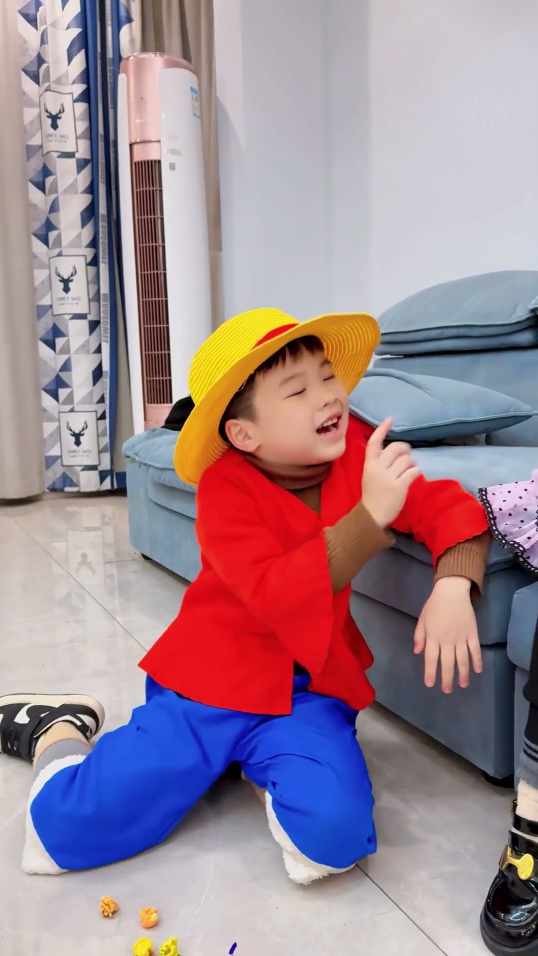 果果做的好像有点过分了吧！ #路飞 #海贼王