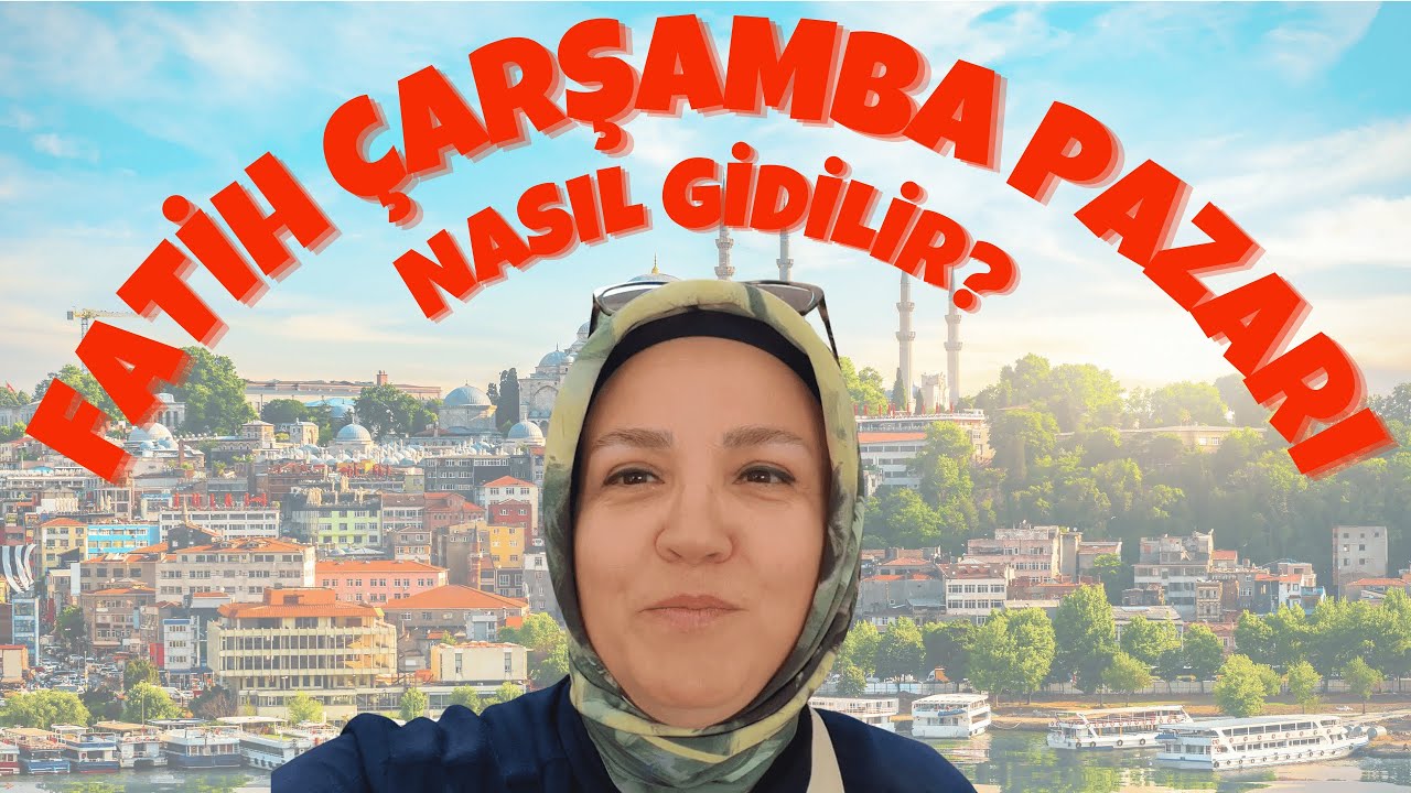 FATİH ÇARŞAMBA PAZARI NOKTA ATIŞI PARÇA KUMAŞÇILARA GİDİŞ YOLU