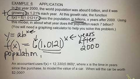 9.2 Example 6 Exponential Function Application