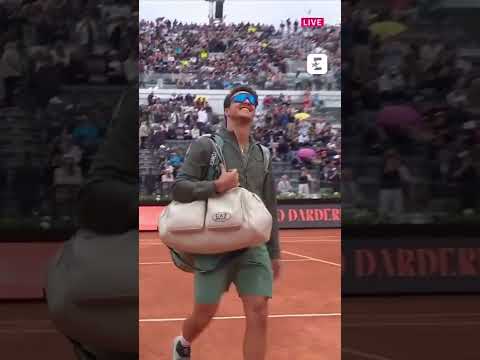 😭 Luciano Darderi pour le vent de l’année avant sa défaite contre Casper Ruud #tennis #atprome