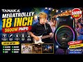 🔥SPEAKER 18 INCH INI BIKIN KAGET! Tanaka Megatrolley 5600W PMPO🔥Bass Nendang Untuk Hajatan & Karaoke
