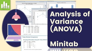 One Way ANOVA and Tukey HSD Post Hoc test using Minitab