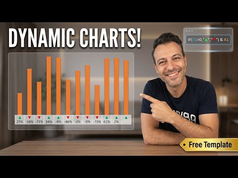 Add Symbols and Arrows to Excel Charts in Seconds