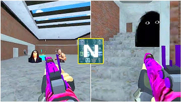 Nextbots Sandbox in Backrooms Shooter Gameplay 459, Sandbox Android Games  ios Walkthrough Simulator