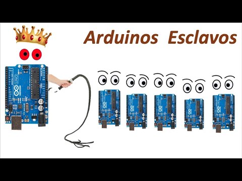 Vídeo: Com connecto dos Arduinos junts?