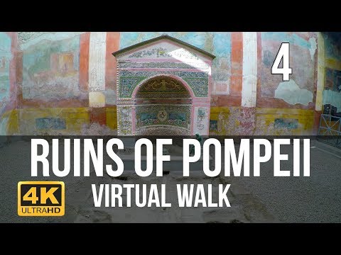 Pompeii Virtual Walk in 4K Part 4