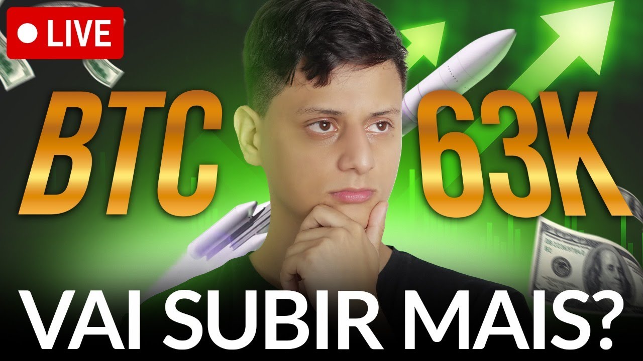 BITCOIN 63K: QUAL A MELHOR ESTRATÉGIA?