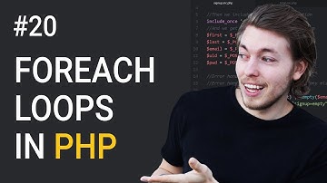 20: How to Create a Foreach Loop in PHP | PHP Tutorial | Learn PHP Programming | PHP for Beginners