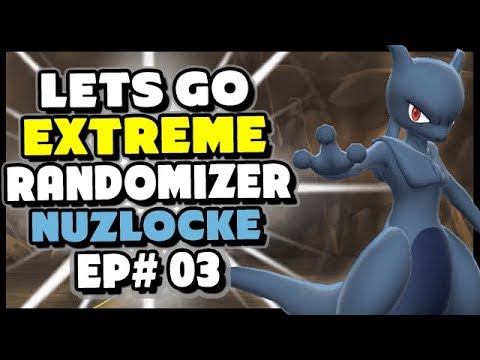 SHADOW MEWTWO in Mt. Moon! - Pokemon Lets Go Pikachu and Eevee Extreme Randomizer Nuzlocke Episode 3