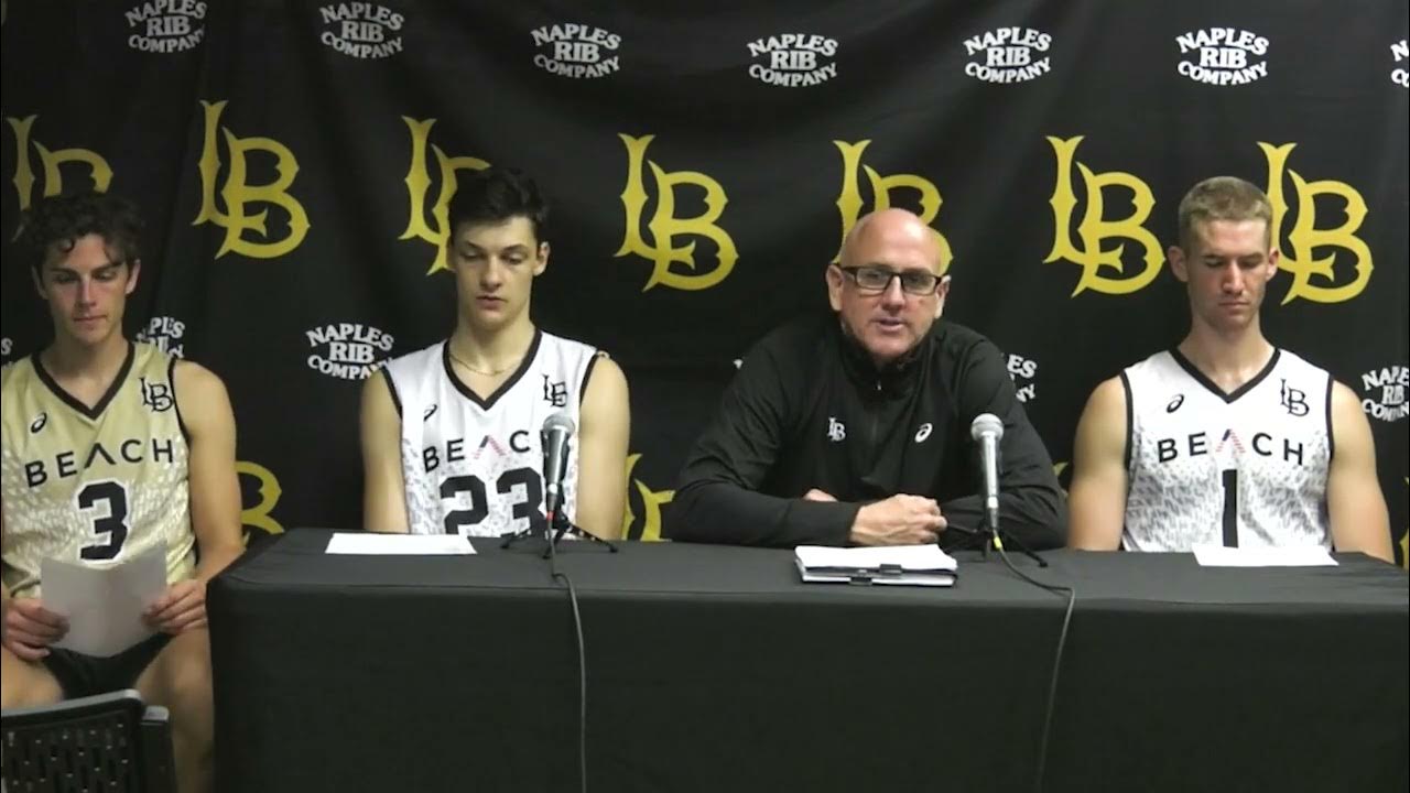 Men's Volleyball vs UCSB Post Game Press Conference YouTube