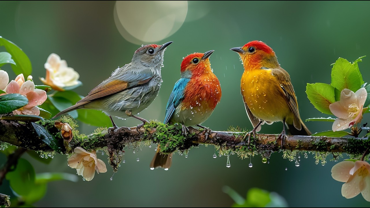 Relaxing Piano with Bird Sounds | Calm Nature Sounds for Deep Rest ...