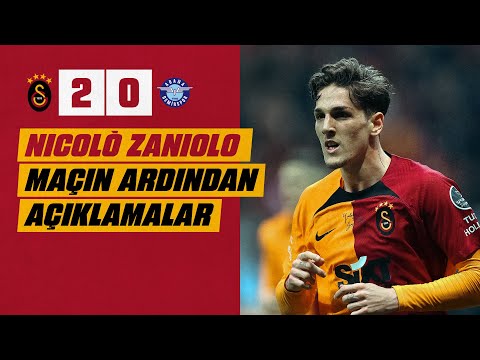 📺 Nicolò Zaniolo'dan maç sonu açıklamaları | #GSvADS