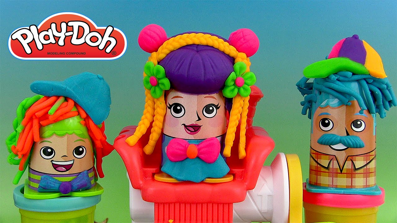 Pâte à modeler Play Doh Le Coiffeur 