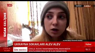 Türk Kizi Gereki̇rse Ukrayna Halki İle Beraber Ruslara Karşi Savaşacağim