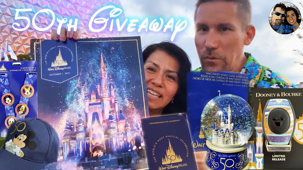 🔴 Live Stream: Giveaway to Celebrate Disney World's 50th and Our Channel's 1st Year Anniversaries