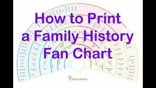 How to Print a Family History Fan Chart screenshot 2