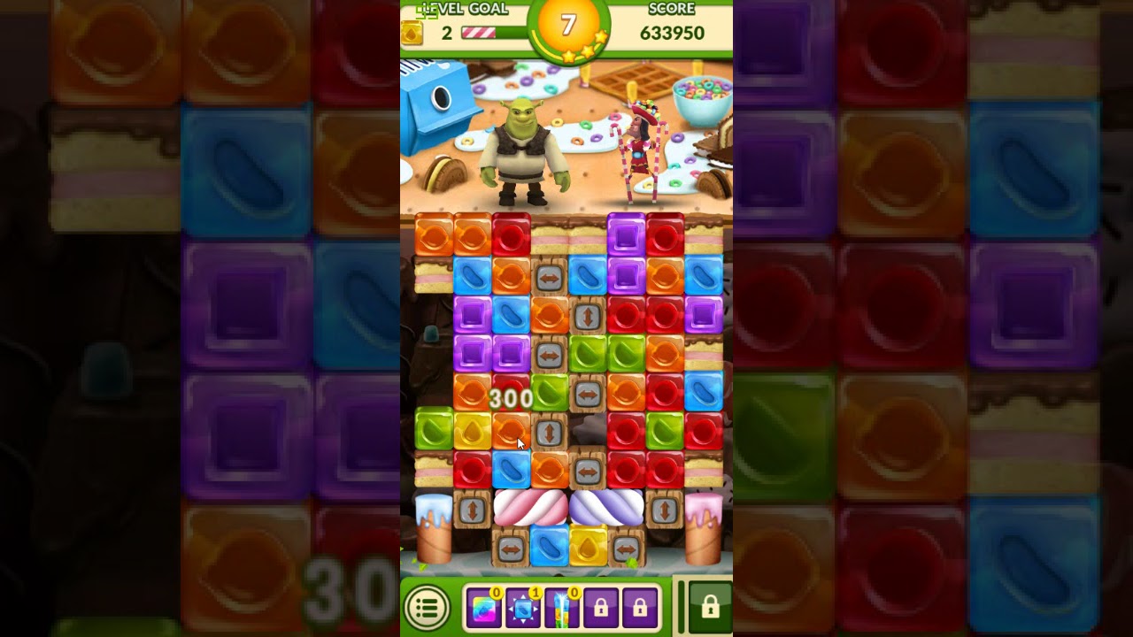 Shrek Sugar Fever level 130 no boosters 😈