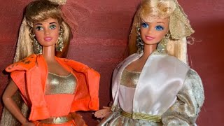 Hollywood Hair Barbie and Teresa Dolls 1992 review. screenshot 5