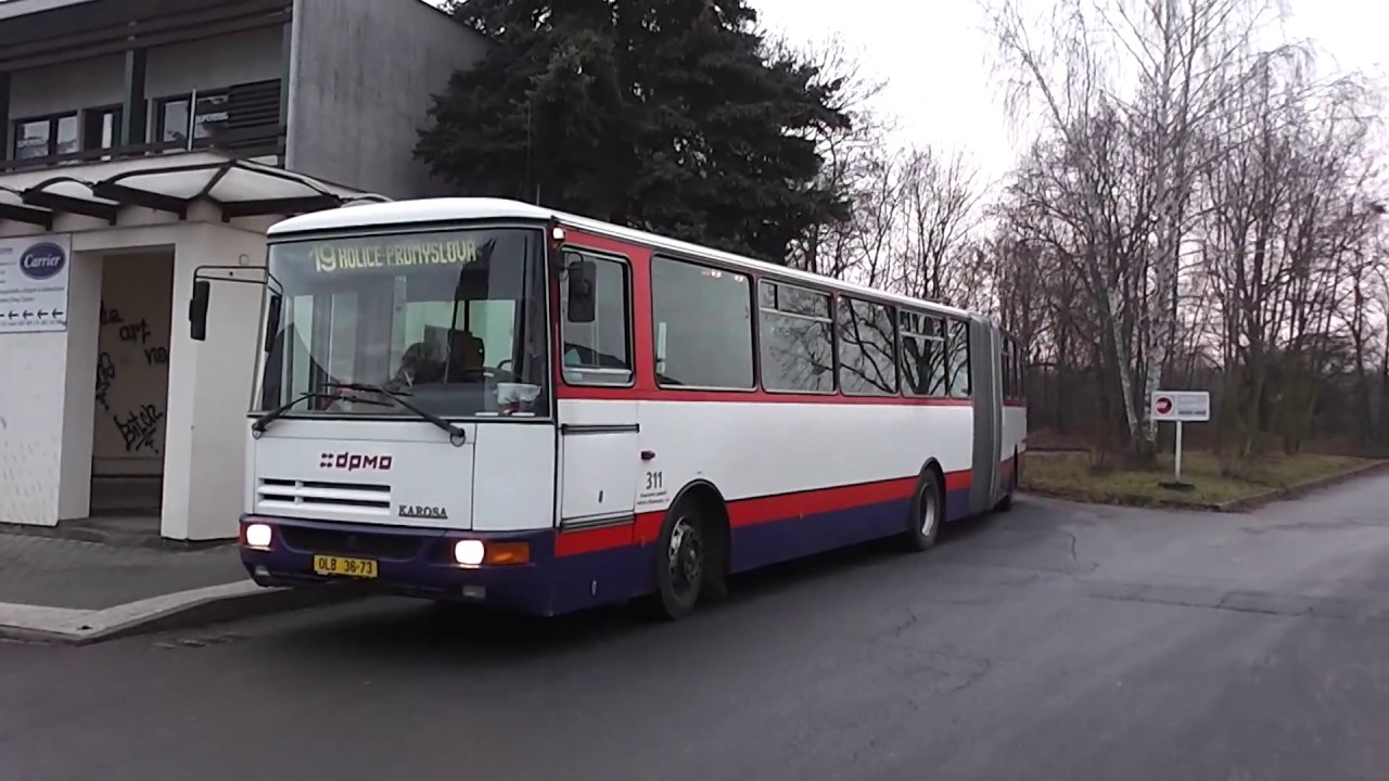 Autobus Karosa B941 Ev.č 311 Dopravní Podnik města Olomouce