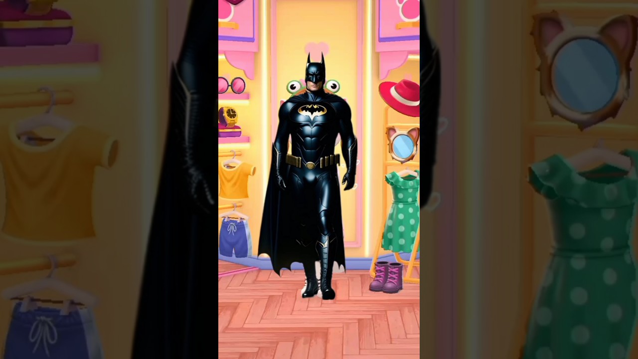 Batman Makeover 🖤🦇 My Talking Angela 2 