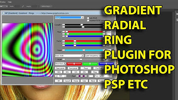 Photoshop Plugins : How To Gradient Rings Plug-in Tutorial | Graphicxtras