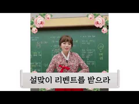 설맞이 깡단이 인사 영상
