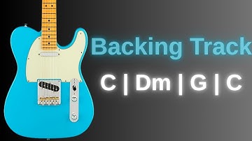 C Major Guitar Backing Track | 80 Bpm