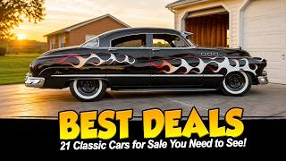Selling Fast! 21 Budget Classic Cars Worth Checking Out