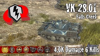 VK 28.01  |  4,0K Damage 6 Kills  |  WoT Blitz Replays