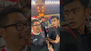 PRATAMA ARHAN TIDAK BOLEH MASUK KE LAPANGAN?!😱 TIMBOI SELEBRASI KEMENANGAN TIMNAS U-22🇮🇩👏🥇 screenshot 3