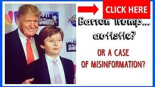 Rosie Barron Trump and Autism False information Barron Trump
