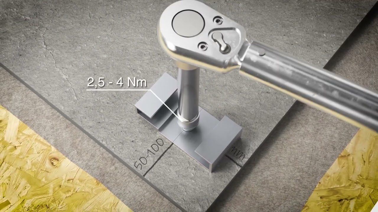 Hardie™ fibrocementinių plokčšių nematomas montavimas