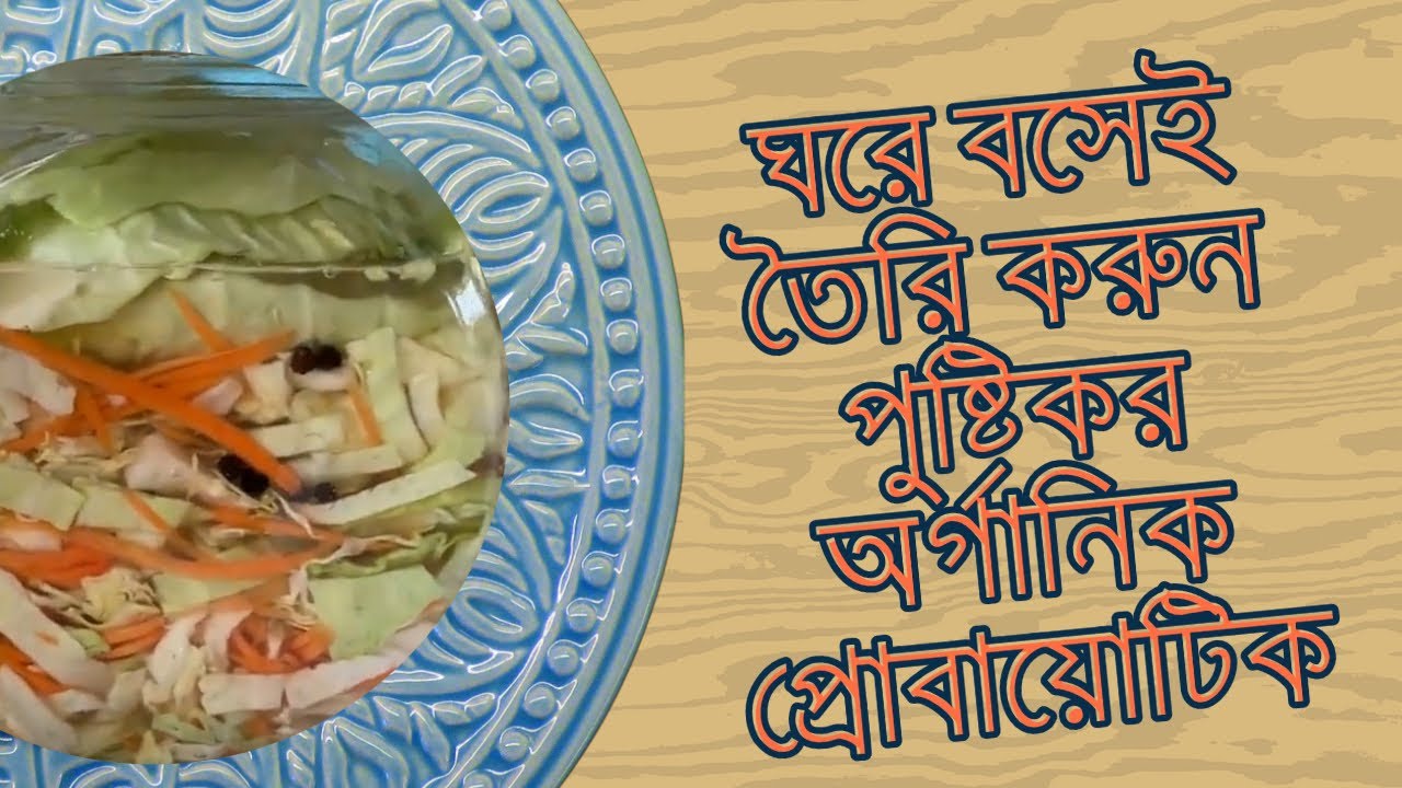 ঘরে বসেই তৈরি করুন পুষ্টিকর অর্গানিক প্রোবায়োটিক