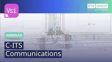 C-ITS communication between Lisa and Vissim | PTV Vissim | Webinar