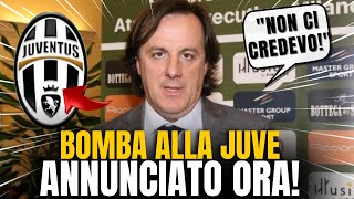 ORA È SUCCESSO! LA BOMBA È ESPLOSA! NESSUNO CI CREDEVA! ULTIME NOTIZIE JUVENTUS